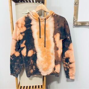 Custom Upcycled Hooded Pullover Sweatshirt